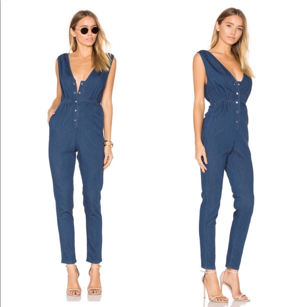 NWOT Rachel Comey Diverson Jumpsuit Indigo Denim Size 6
